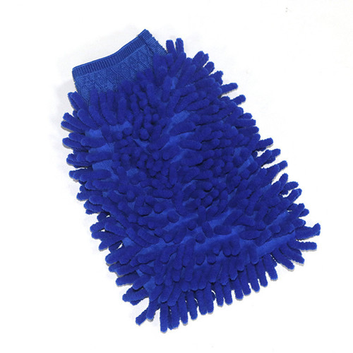 Car Wash Glove Double Sided Chenille Microfiber Reusable Multifunctional Comfortable Cleaning Mitt for Home